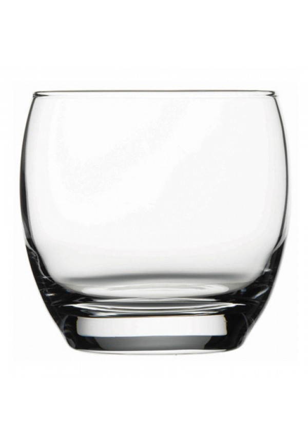 Barrel Whisky Clear Glass 340 ml - 6 Pcs