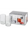 Luna Water Glass,  6 pcs Set, 250 ml