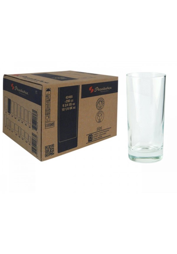 Side Long Drink Glass 290 Ml, 6 pcs