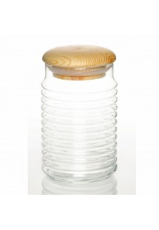 Babylon Jar Medium with wooden Lid - 1100 ml