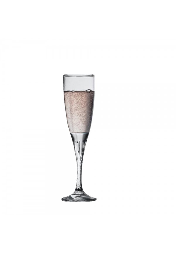 Twist Champagne Flute 150 ml, 6 Pcs