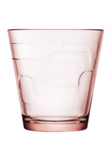 Deco Whisky Glass Pink 250 ml - 6 Pcs