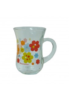Tea / Coffee Mug With Handle ( Printed) 145 ml, 6 pcs