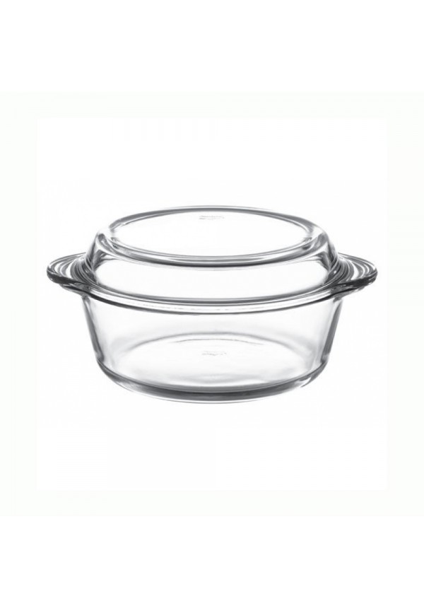 Borcam Round Casserole With Cover 2175 ml