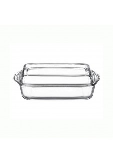 Borcam Rectangular Casserole With Cover 2750 ml