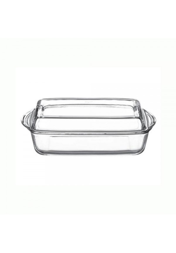 Borcam Rectangular Casserole With Cover 2750 ml