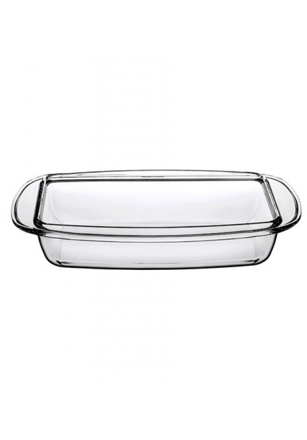 Borcam Rectangular Tray With Handle - 2850 ml