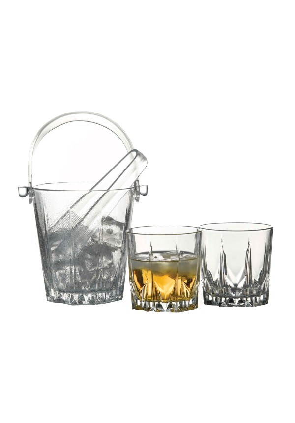 Karat  8 Pcs Whisky Set, Glass-300 ml