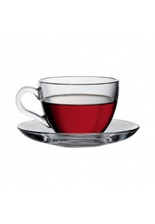 Basic Cup & Saucer - 12 Pcs Set