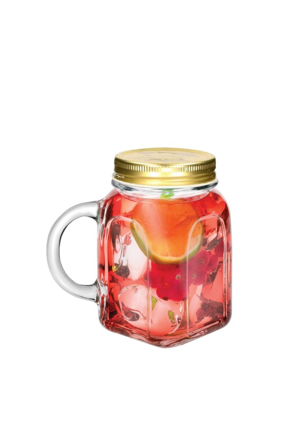 Homemade Jar With Handle , 450 ml