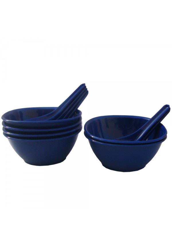  Incrizma 12 Pcs Soup Set , Navy Blue