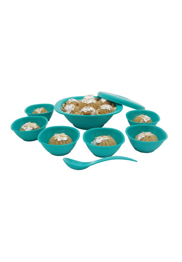  Incrizma 9 Pcs Pudding Set , Green