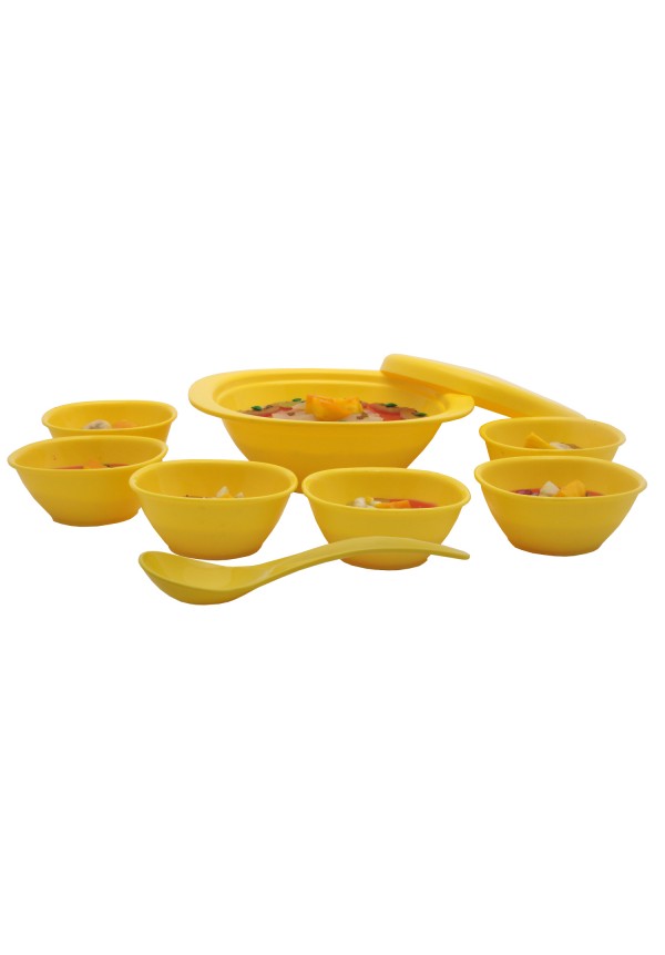  Incrizma 9 Pcs Pudding Set , Yellow